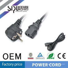 SIPU 6ft europäischen Standardenergie Kabel IEC C13 VDE Power Kabel Netzteil Verlängerungskabel